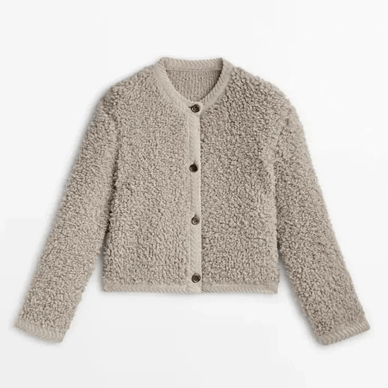 Stilla | Stilfulde Dametrøjer Strik Pullover Blød Teddy Strikjakke