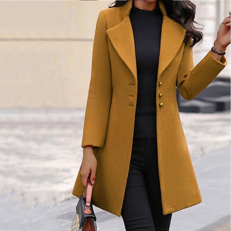 Stilla | Trenchcoat med knapper til kvinder