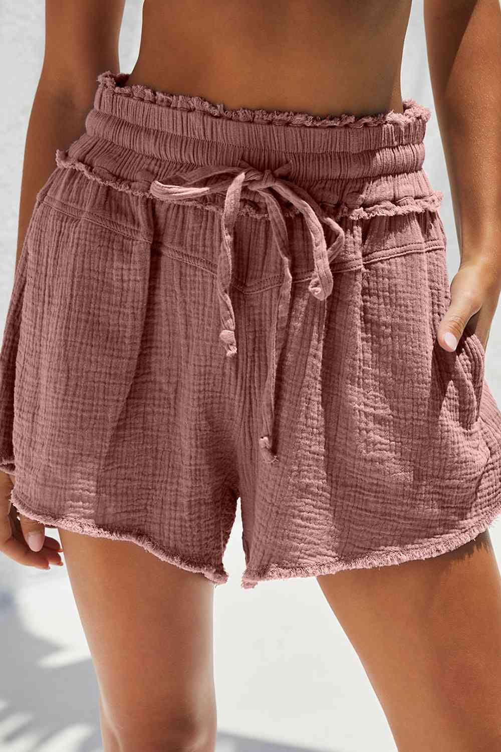 Stilla | Raw Hem Shorts Online nu
