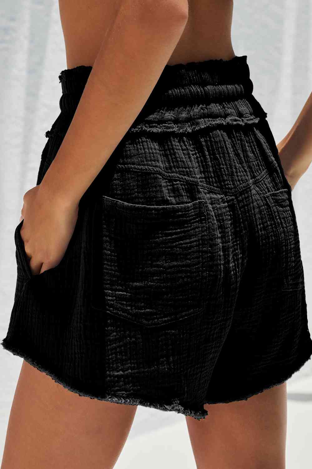 Stilla | Raw Hem Shorts Online nu