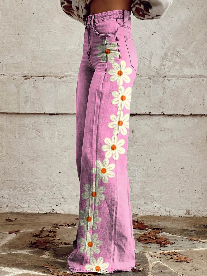 Stilla | Blomster mønster Armbånd Rosa Online salg