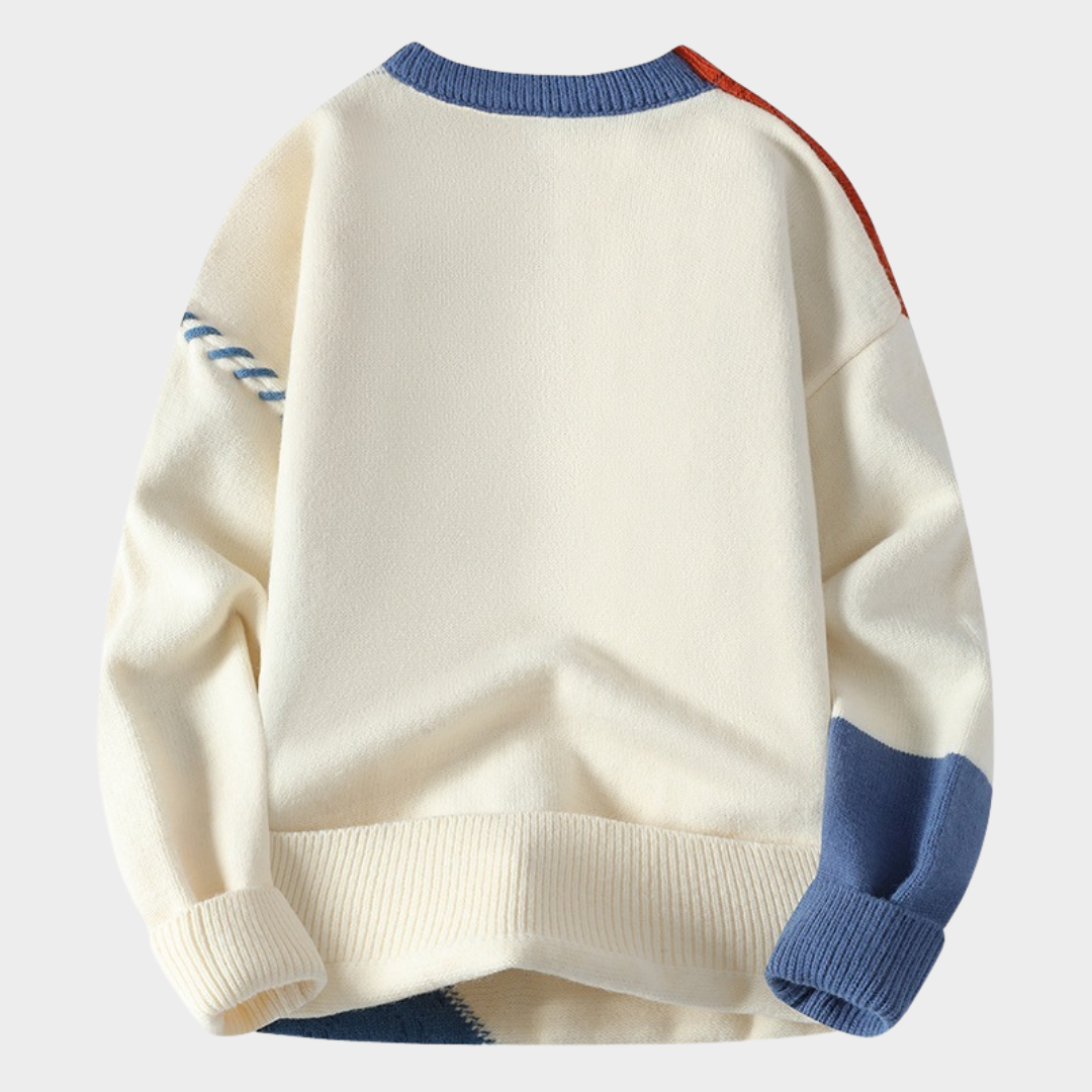 Stilla | Patchwork-Pullover