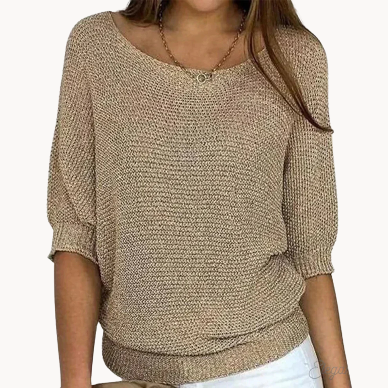 Stilla | Smart Cable Knit Design Damepullover