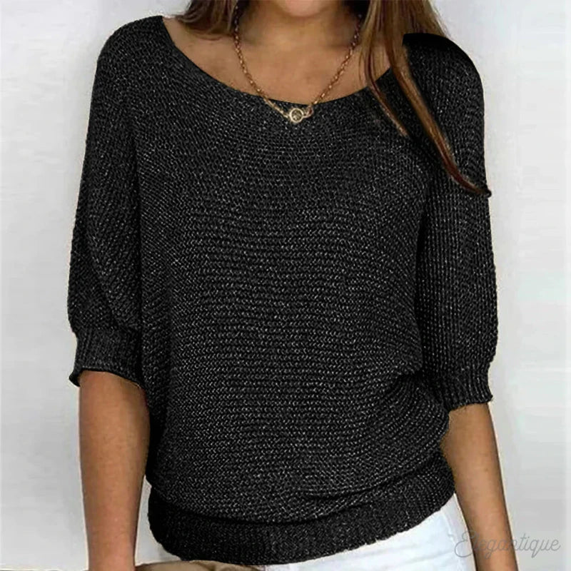 Stilla | Smart Cable Knit Design Damepullover