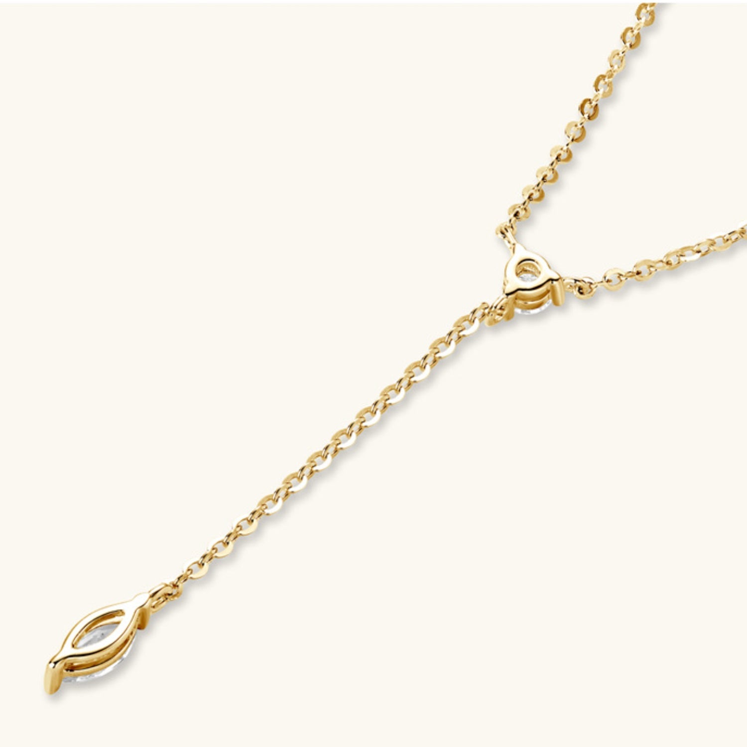 Stilla | Moissanite 925 Sterling Silver Halskæde