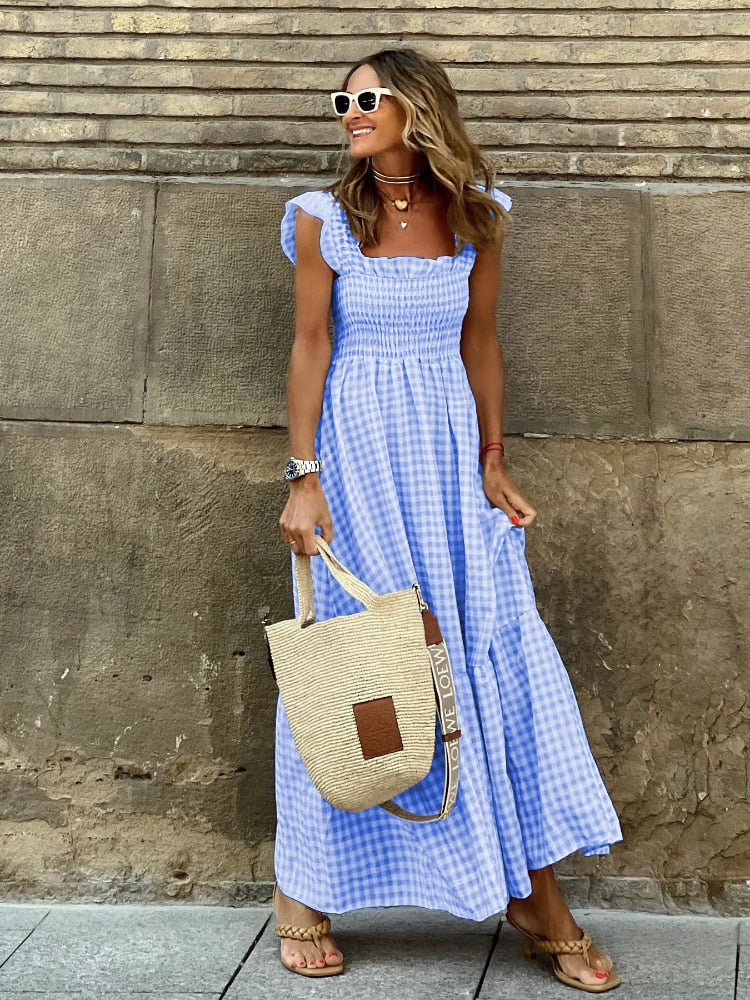 Stilla | Trendy Sommerkjole med Let Pasform