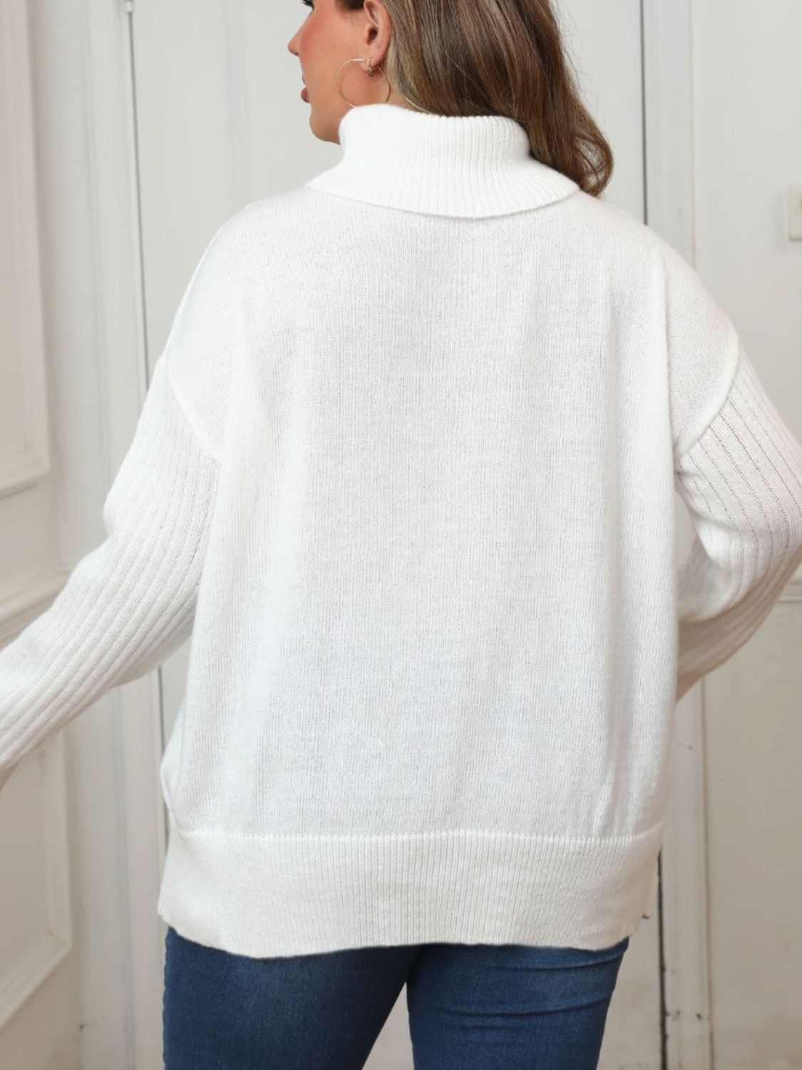 Stilla | Størrelse Turtleneck Langærmet Sweater