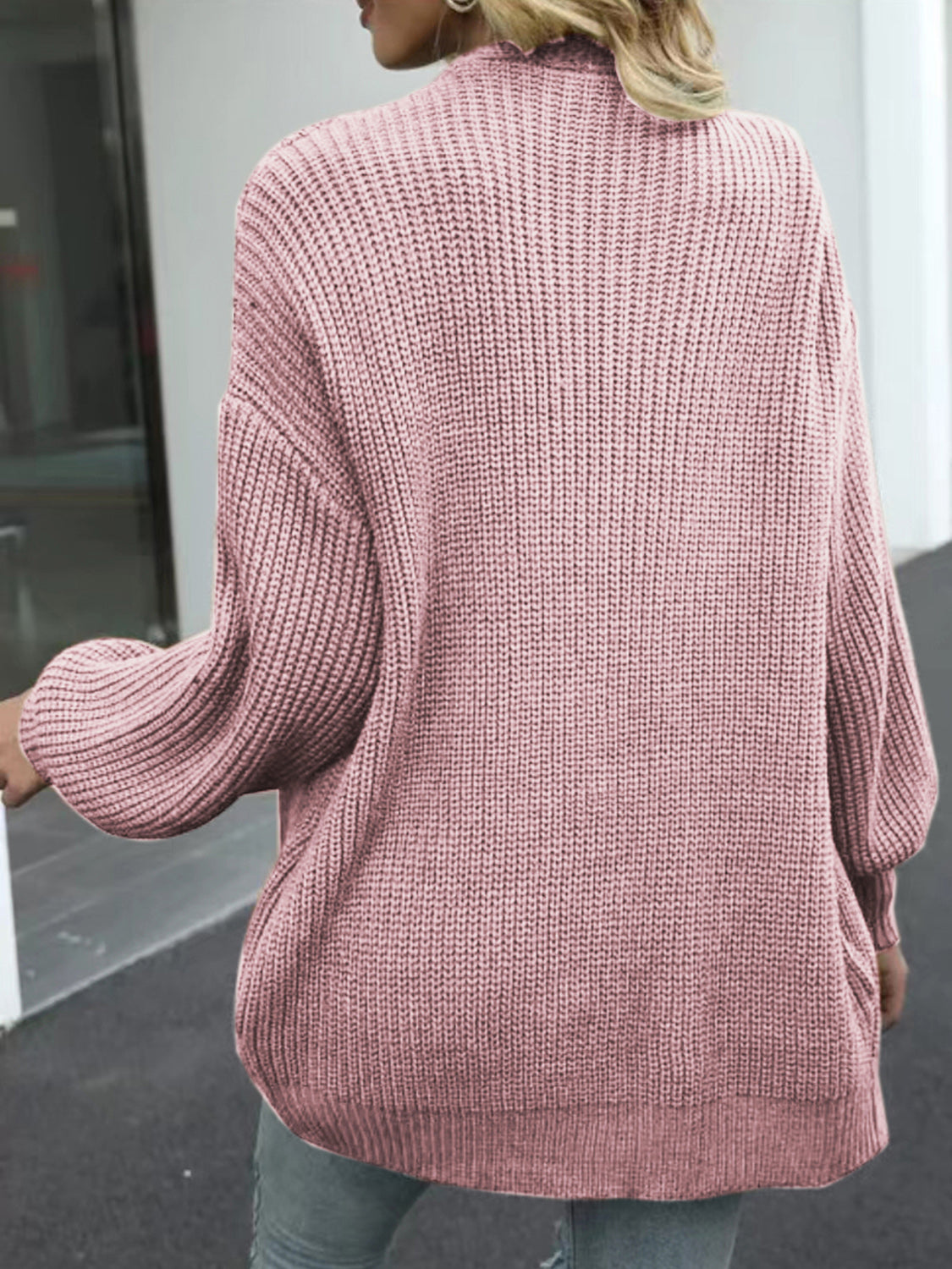 Stilla | Skulder Ballon Ærme Cardigan