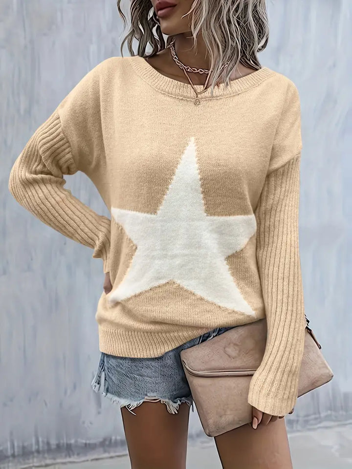 Stilla | Elegant strik med afslappet pasform Online Hot Salg