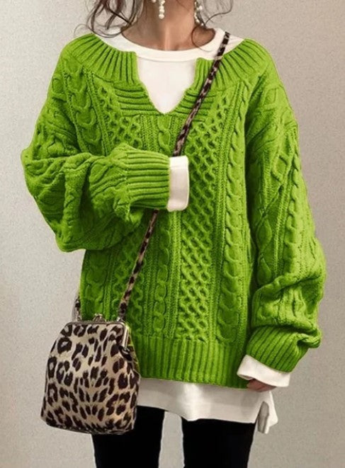 Stilla | Taljeret Pullover med Elegant Udseende