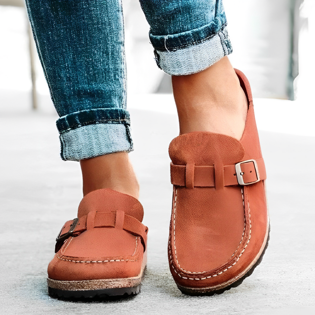 Stilla | Luiz Moderne Vintage Læder Sandal Online