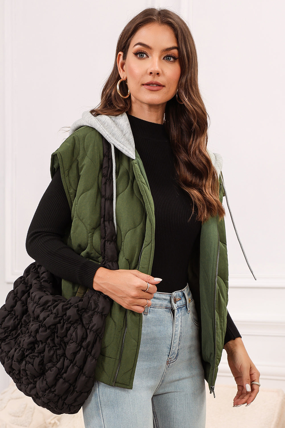 Stilla | Lynlås Dunker Vest Kappe