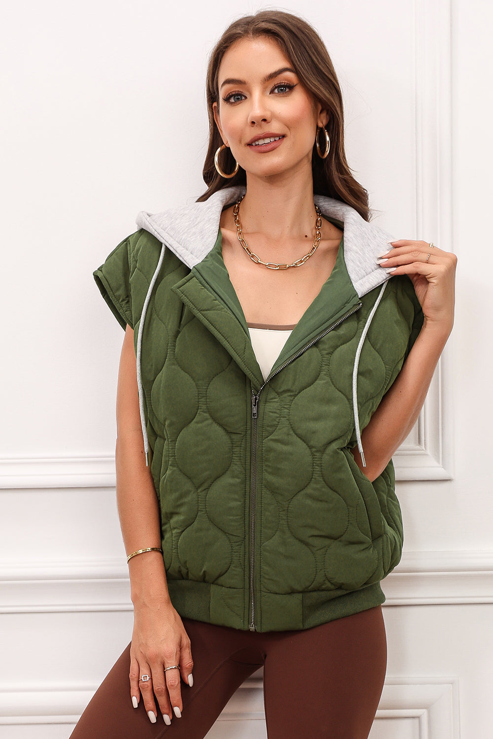 Stilla | Lynlås Dunker Vest Kappe