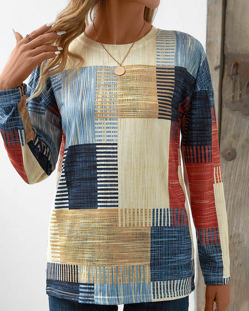 Stilla | Stilfuldt Patchwork Skjorte