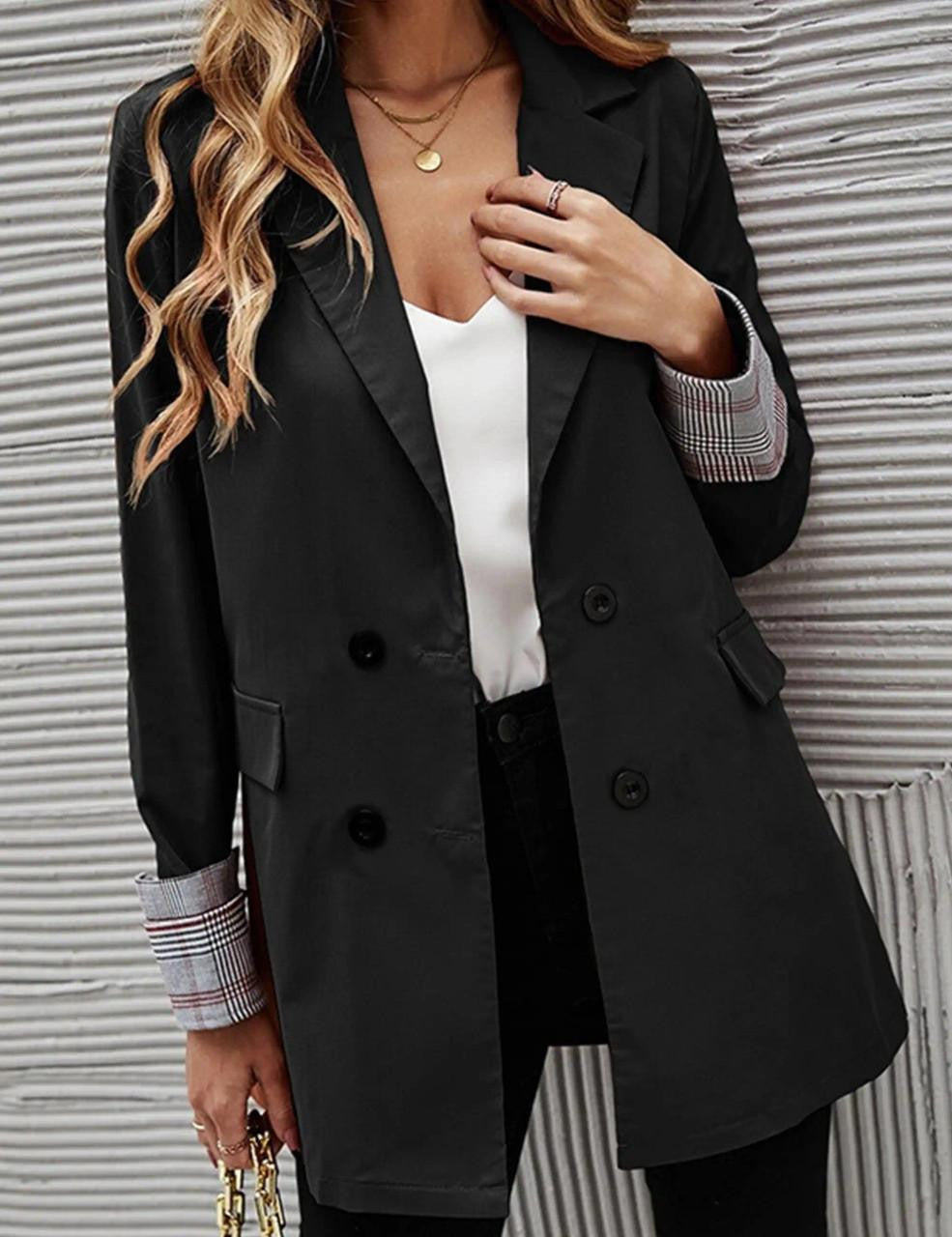 Stilla | Blazer Med Revers Til Kvinder