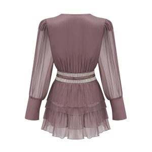 Stilla | Krystalbesat Silke Mini Kjole