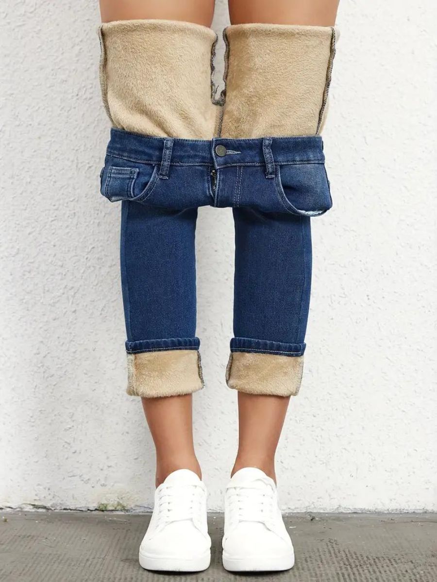 Stilla | Skinny-jeans Med Polar-indsats