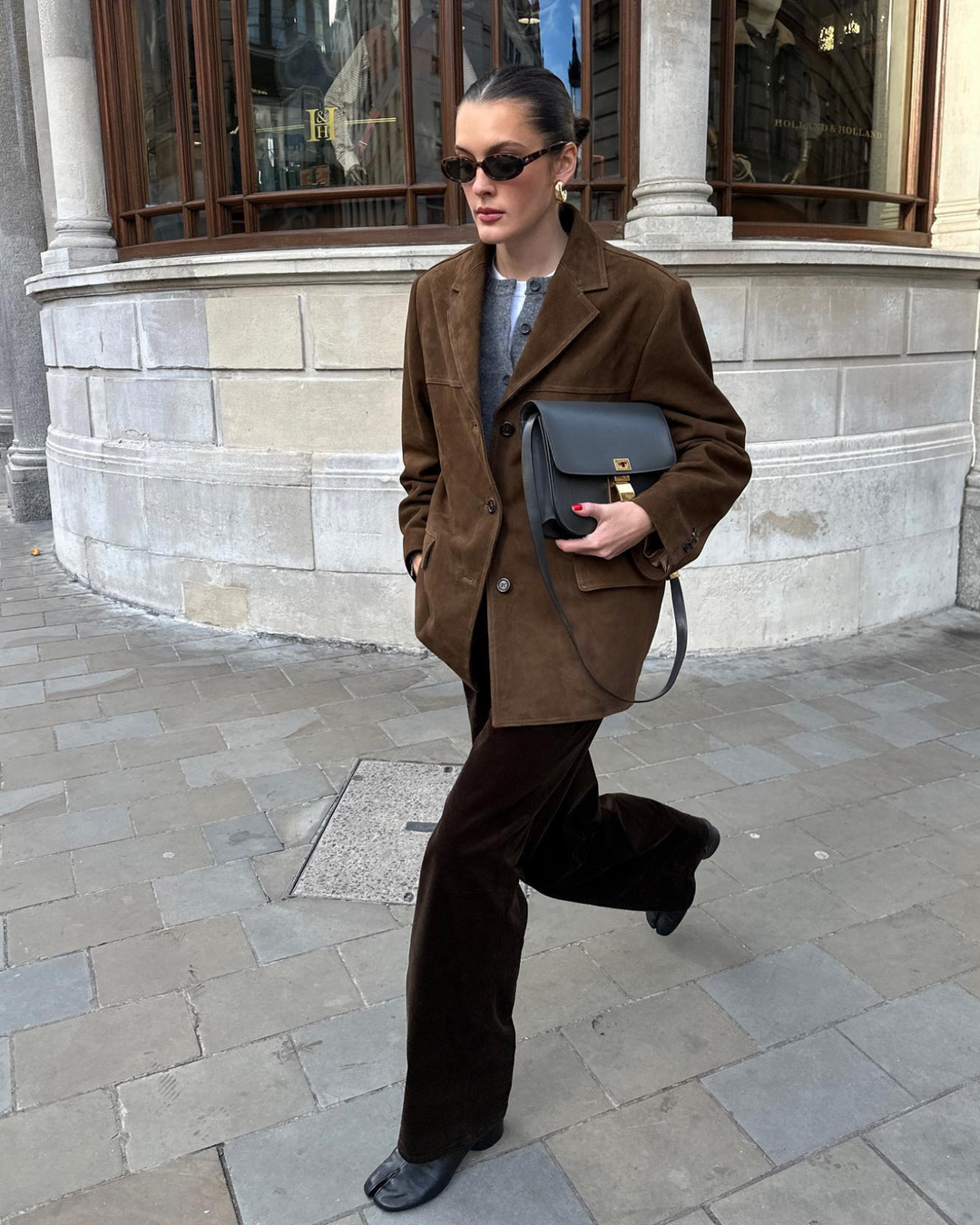 Stilla | Syntetisk læder Blazer Elegance Online salg