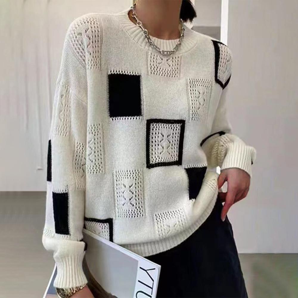 Stilla | Afslappet Geometrisk Pullover