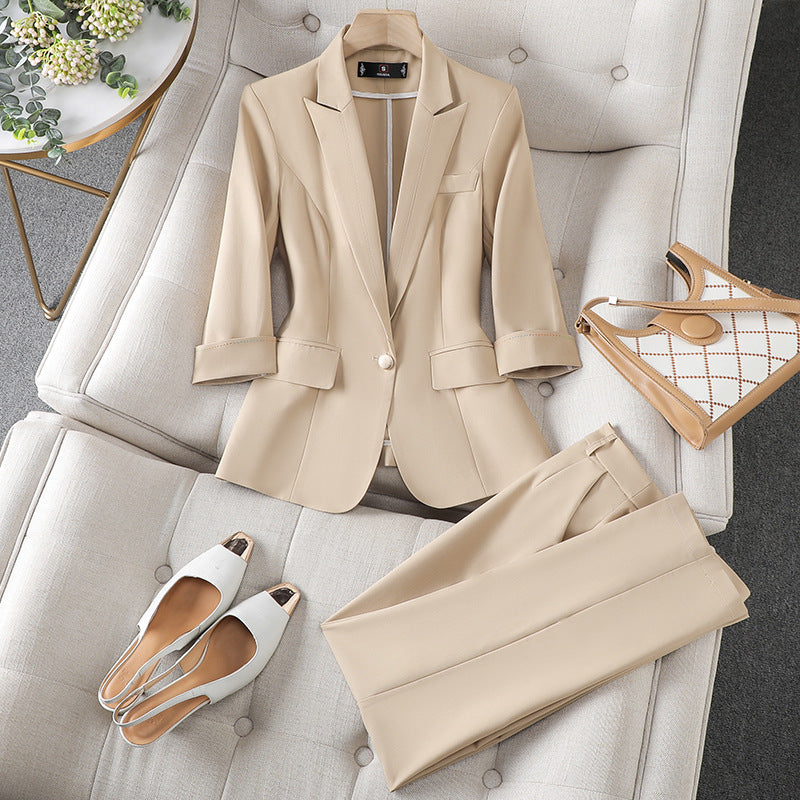 Stilla | Chic Kvinders Blazer & Bukser Sæt