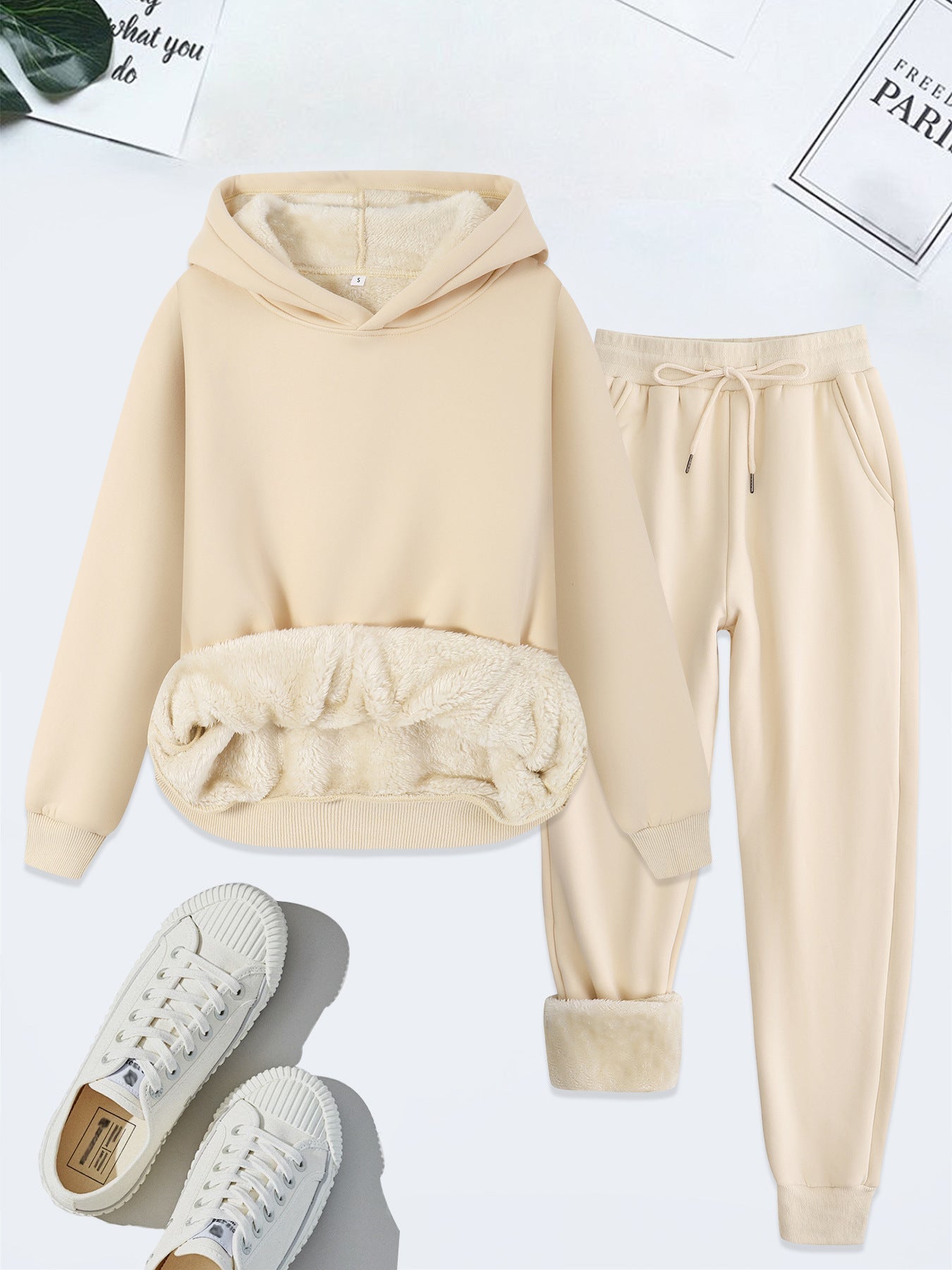 Stilla | Warm Hættetrøje Fleece Hættetrøje Loungewear Sæt & Bukser