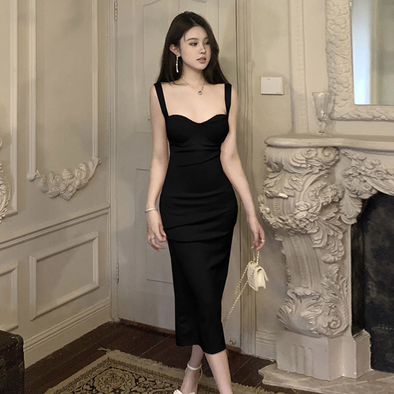 stilla-slids-kjole-fitted-back-slid-strap-dress_1.jpg Stilla | Slids-kjole Fitted Back Slid Strap Dress