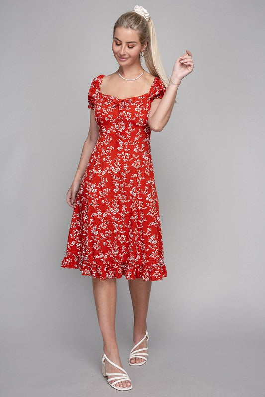 Stilla | Sweetheart Neck Dress