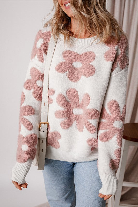 Stilla | Dame Sweater Med Bred Skulderområde Online