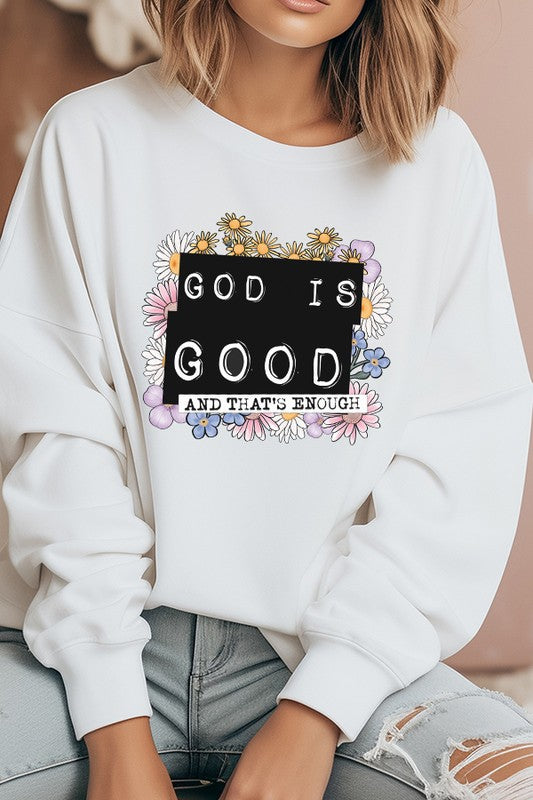 Stilla | Gud Er God, Det Er Nok Sweatshirt Online