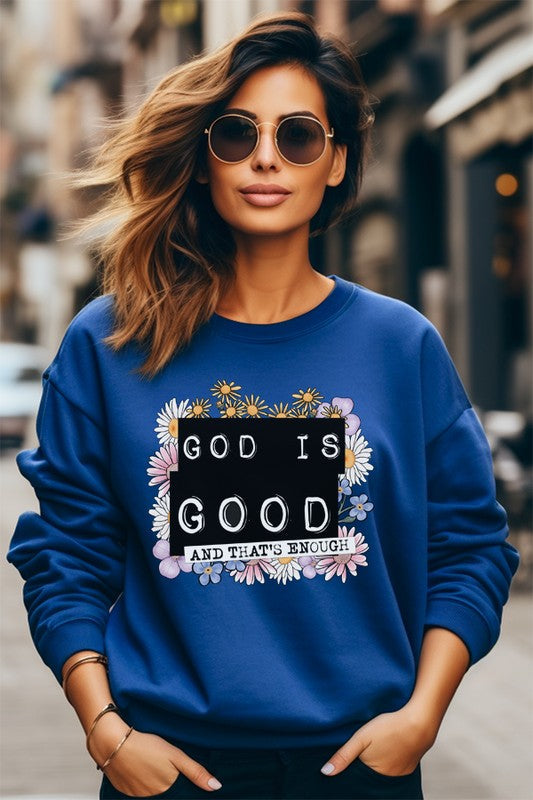 Stilla | Gud Er God, Det Er Nok Sweatshirt Online