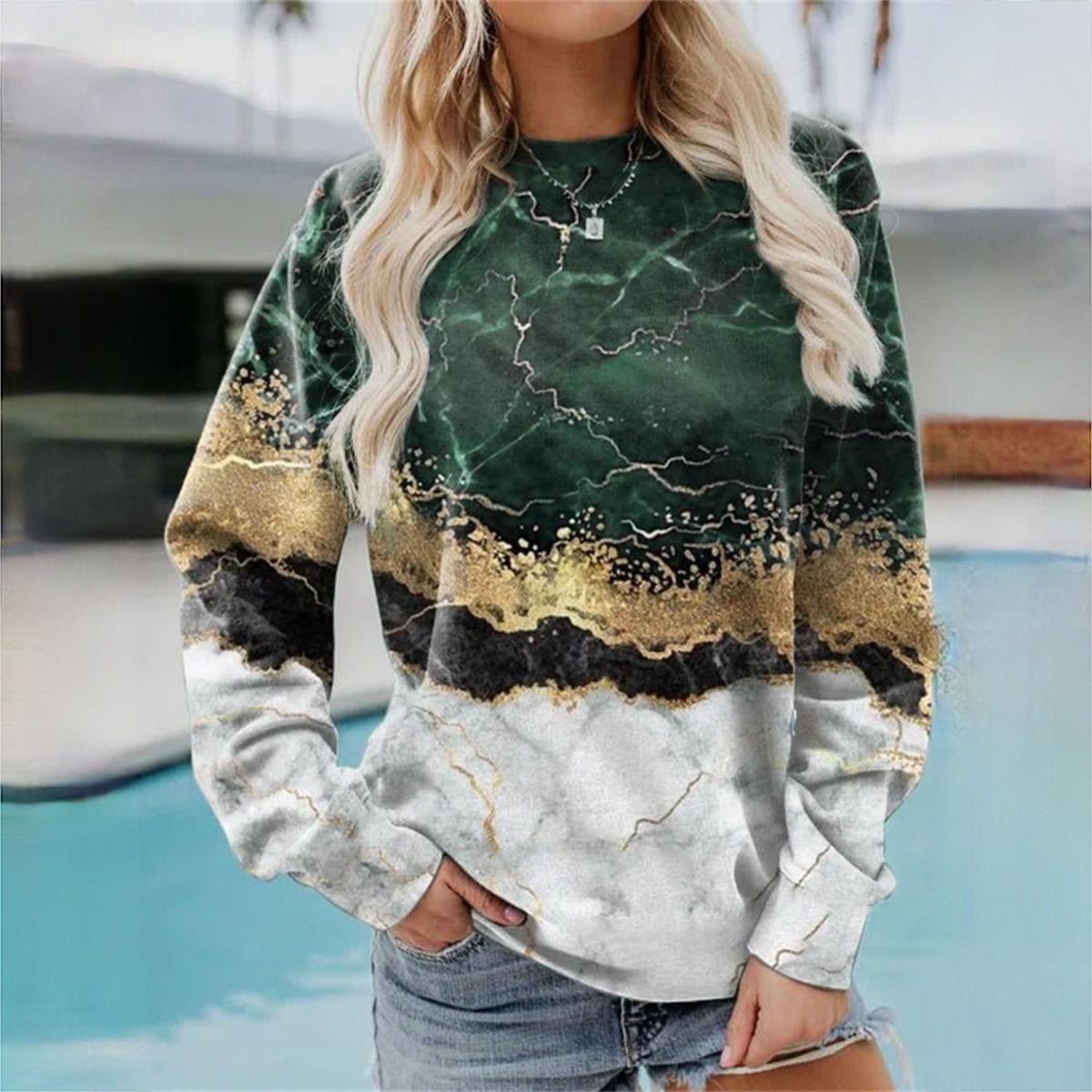 Stilla | Behagelig og Trendy Sweatshirt Hot på udsalg