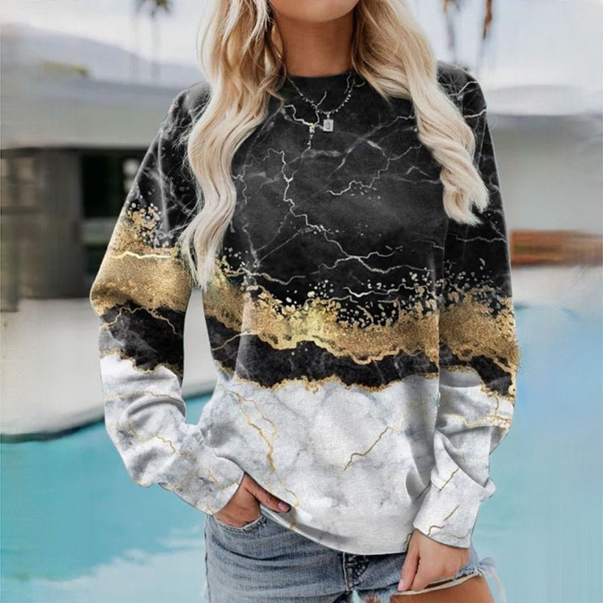 Stilla | Behagelig og Trendy Sweatshirt Hot på udsalg