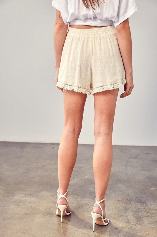 Stilla | Trim Hem Shorts Online