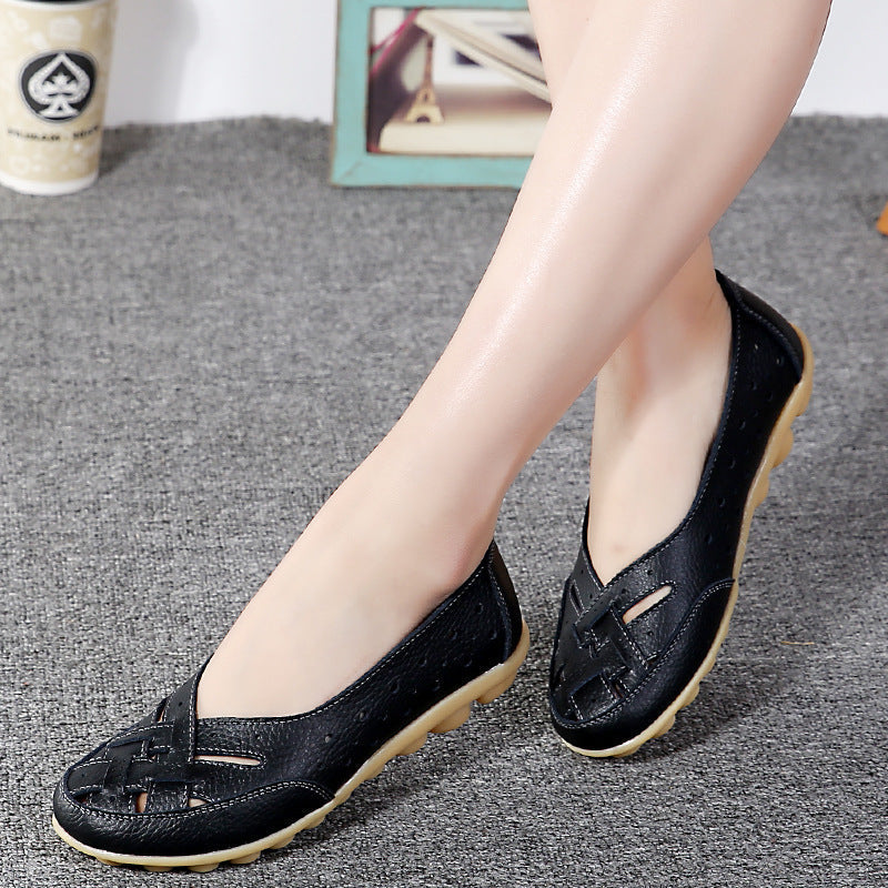 Stilla | Hole Flade Dame Sandaler Sommer Pumps Levere
