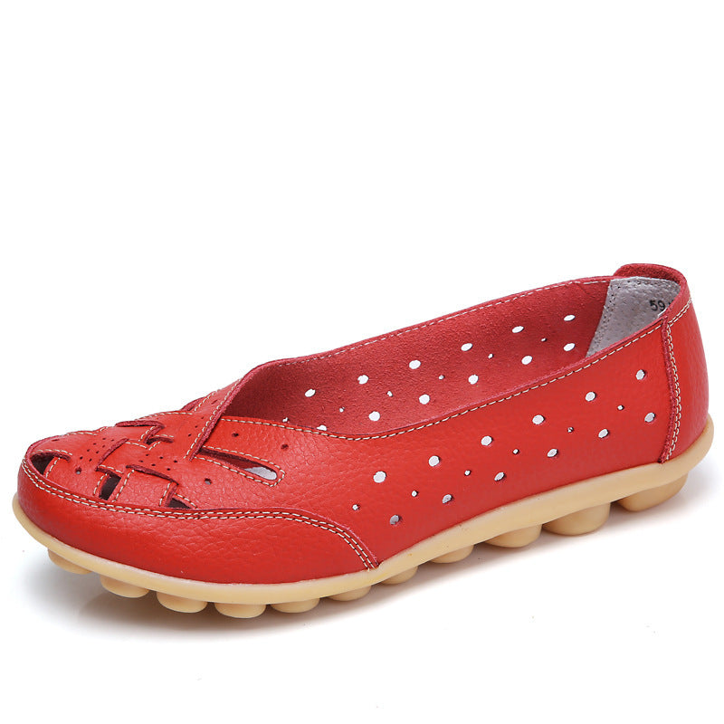 Stilla | Hole Flade Dame Sandaler Sommer Pumps Levere