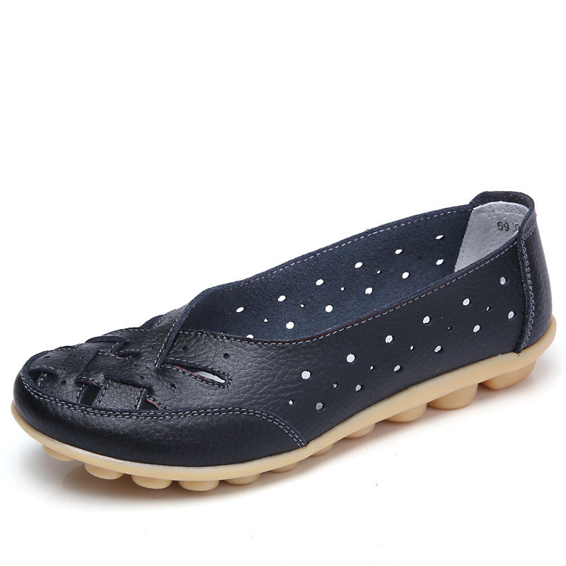 Stilla | Hole Flade Dame Sandaler Sommer Pumps Levere