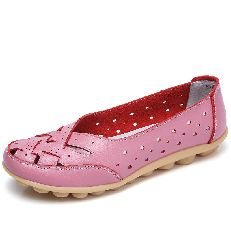 Stilla | Hole Flade Dame Sandaler Sommer Pumps Levere