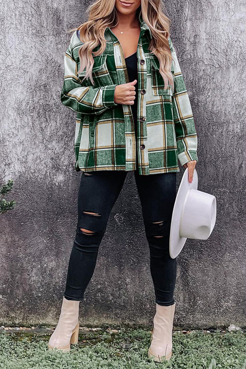 Stilla | Mode Bluse med Rutig Patchwork-Design Online salg