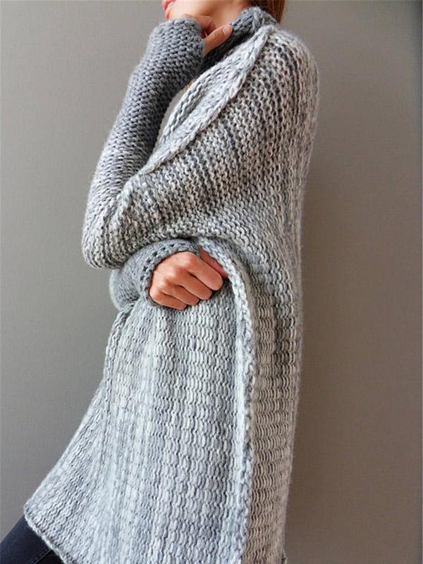 Stilla | Rullekravestrikbluse med stilfuldt design til damer Online nu
