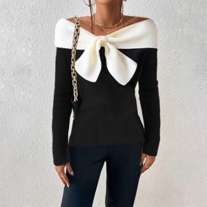 Stilla | Stilfuld og Let Stribet Sweater Online salg