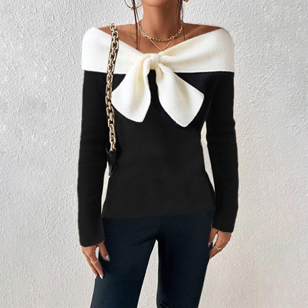 Stilla | Stilfuld og Let Stribet Sweater Online salg