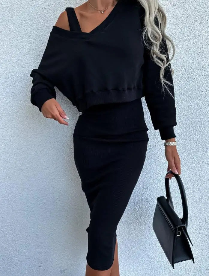 Stilla | Kjole med Sweater sæt Hot på udsalg