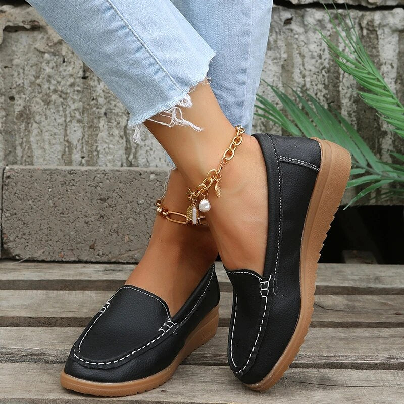 Stilla | Wedge Etno Stil Sko Online salg