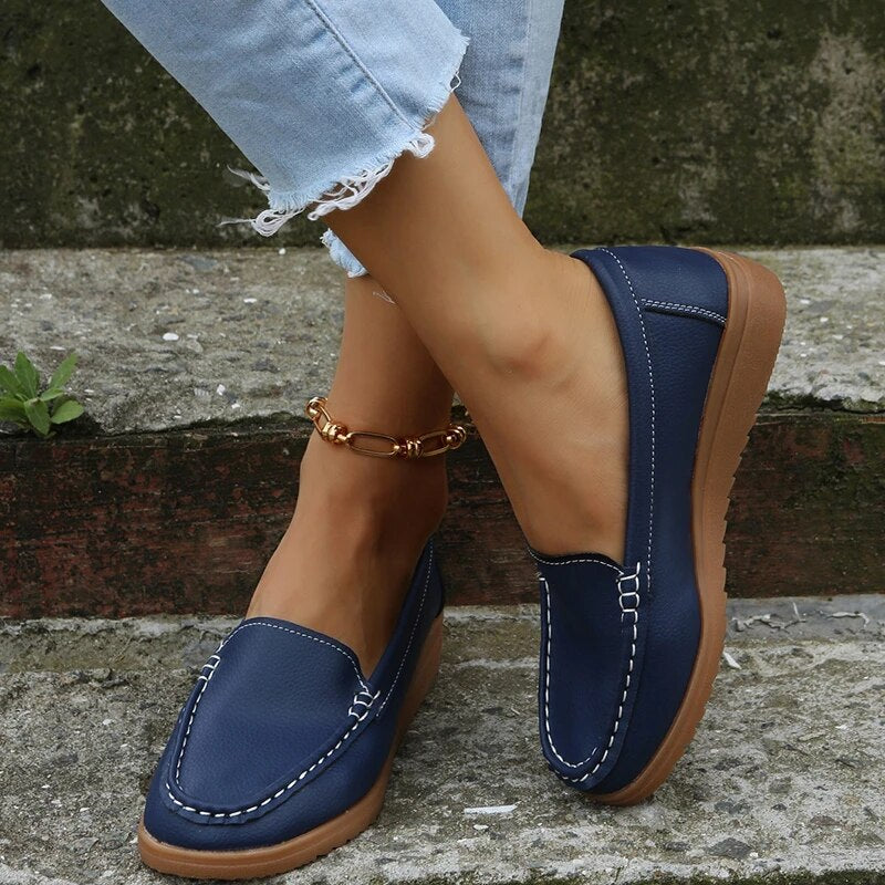 Stilla | Wedge Etno Stil Sko Online salg