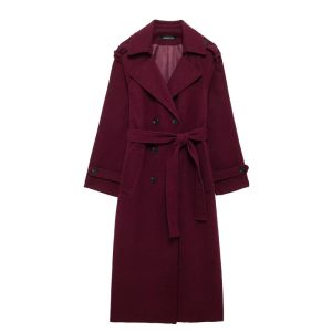 Stilla | Elegant trenchcoat med taljering Levere