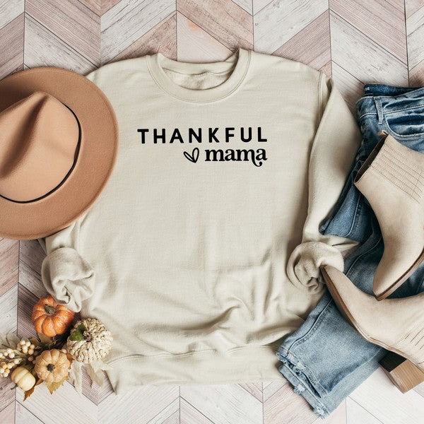 Stilla | Mama Bold Heart Graphic Sweatshirt Online