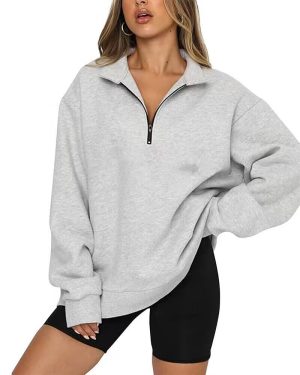 Stilla | Sweatshirt Med Krave Til Kvinder Online salg
