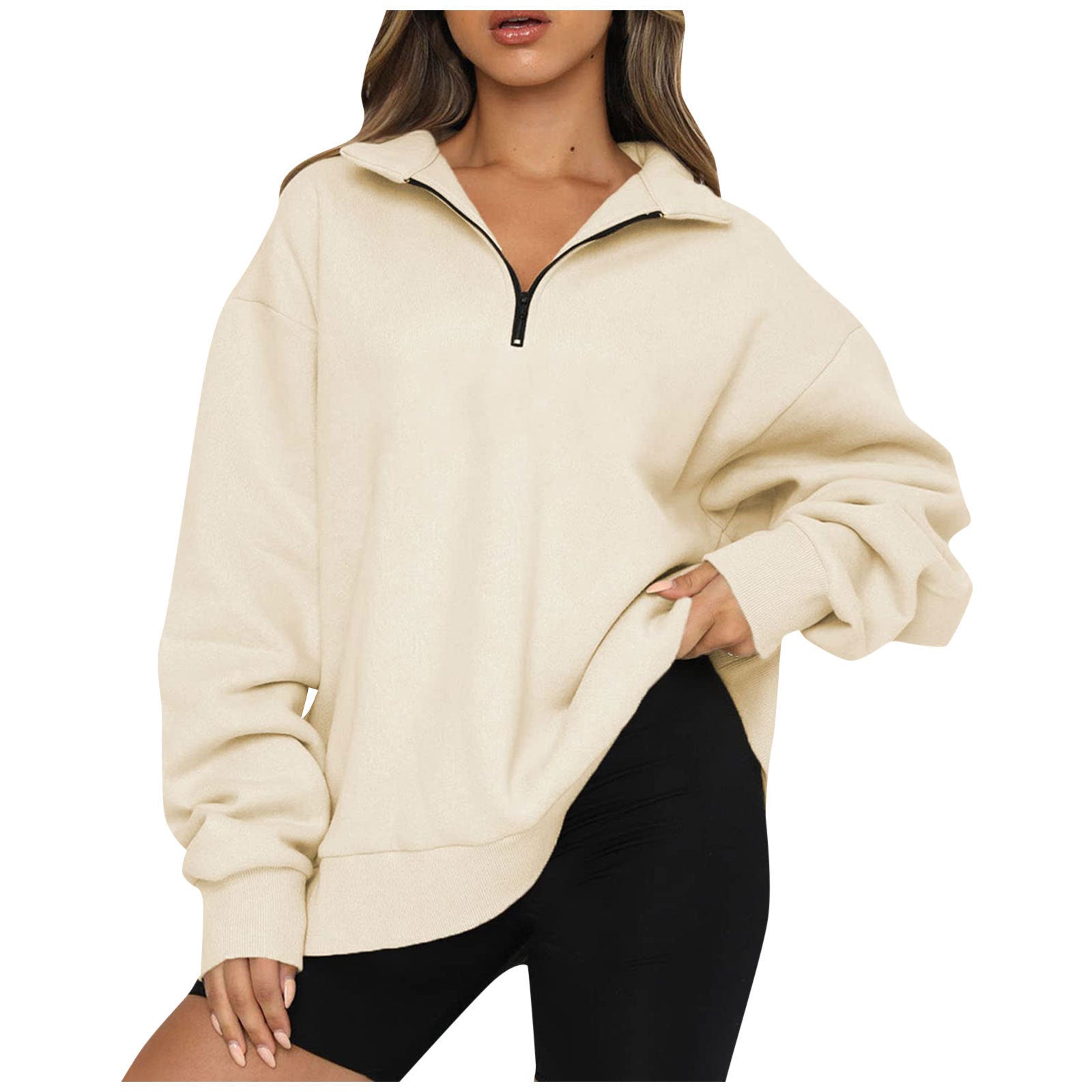 Stilla | Sweatshirt Med Krave Til Kvinder Online salg