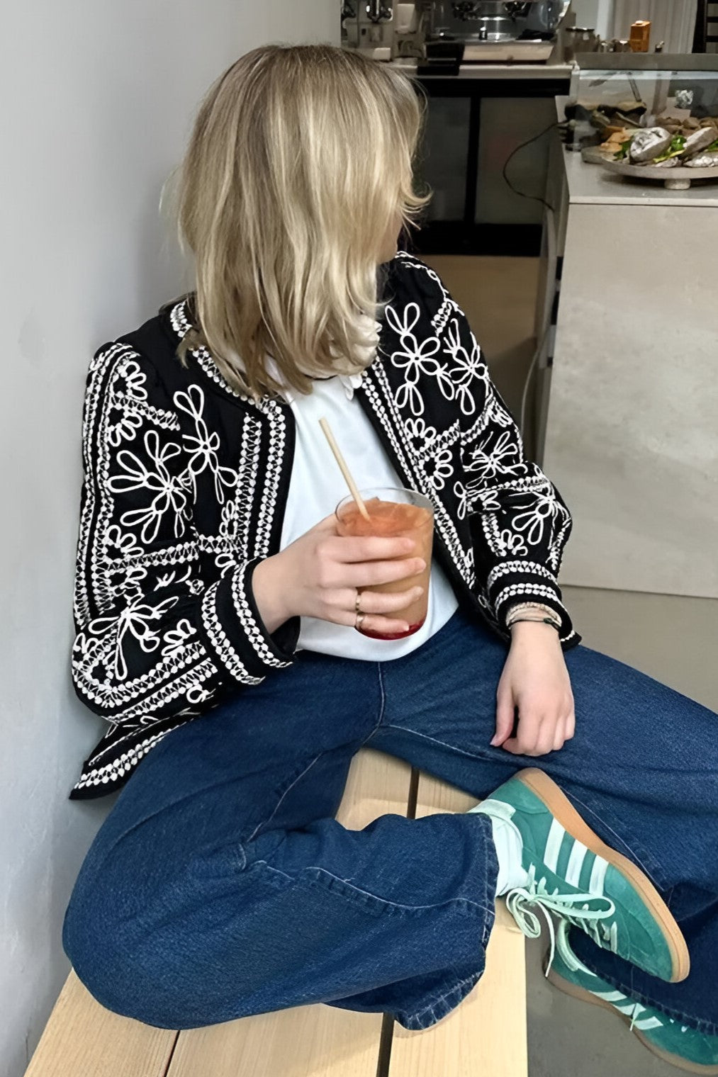 Stilla | Broderi Jakke