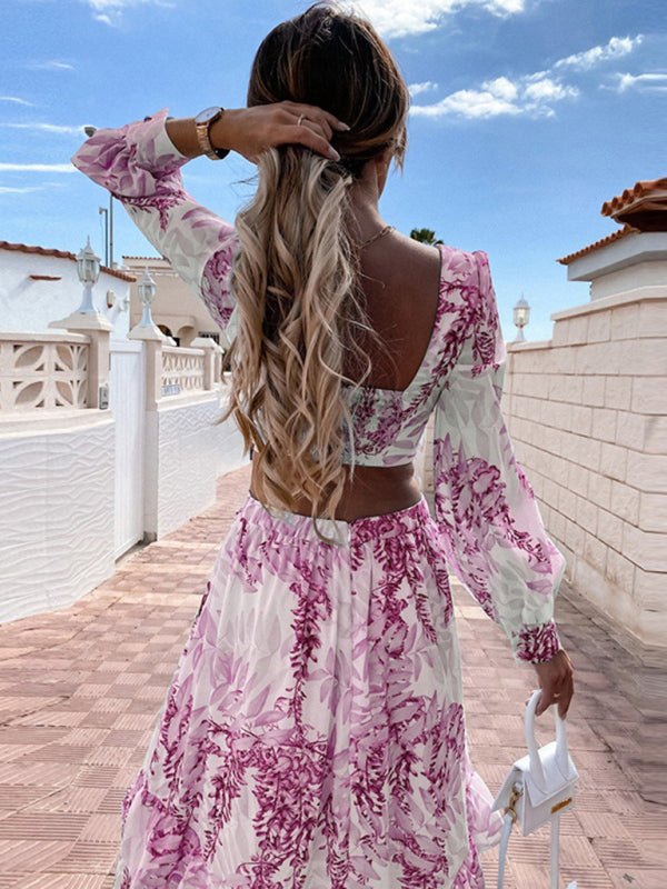 Stilla | Hollow Blomster Kjole Online Hot Salg